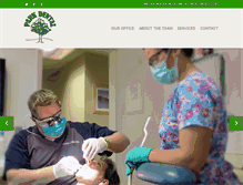 Tablet Screenshot of parkdental.org